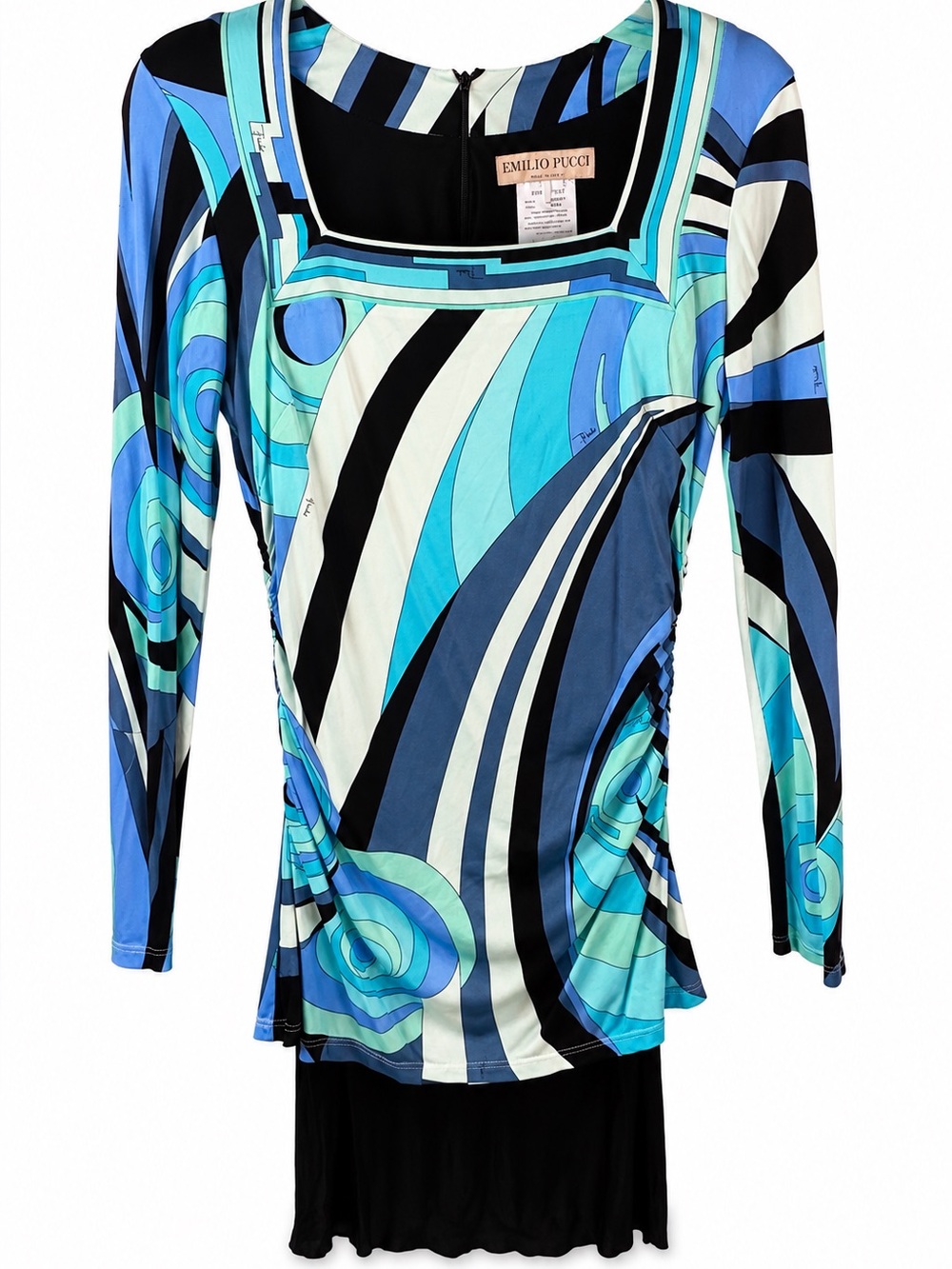 EMILIO PUCCI Made in Italy Signature Print Dress